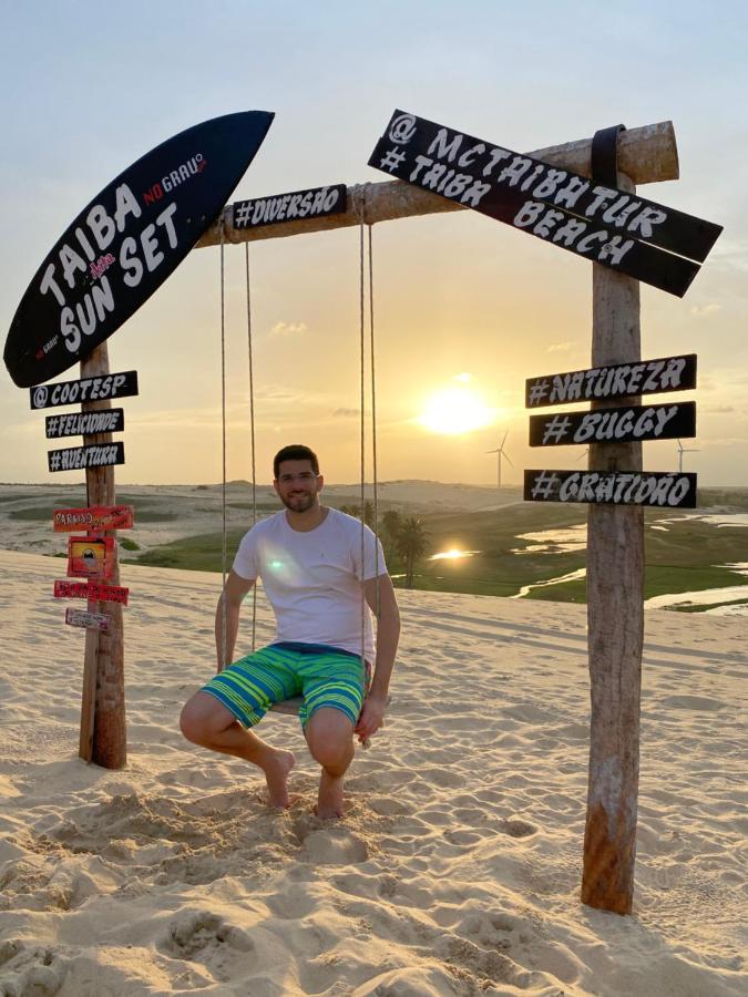Apto Praia Da Taiba Vista Mar Екстериор снимка